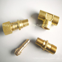 CNC Machining Brass Custom Parts for Bolt and Nut Manufacturing